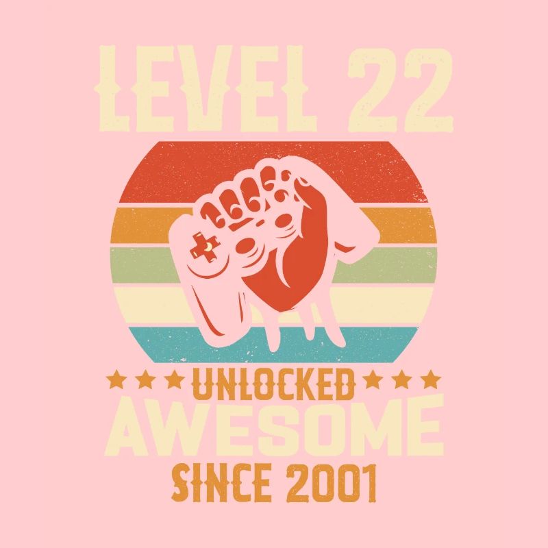Level 22 Complete 2001 Birthday Gift