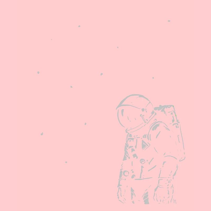 Un astronaute dans l’espace a l’air pensif