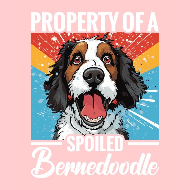 Eigentum Eines Verwöhnten Bernedoodle