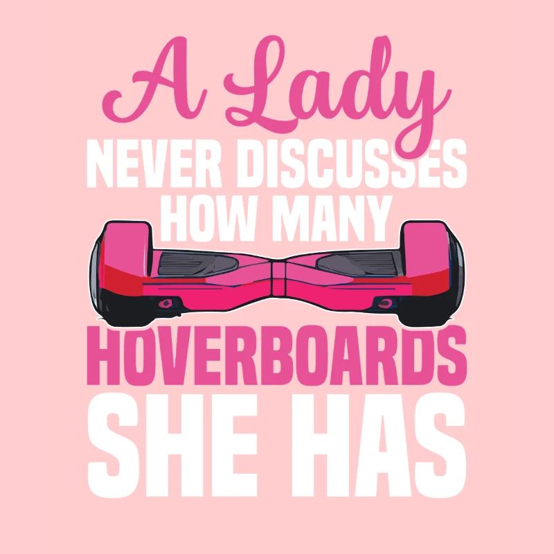 Eine Dame Diskutiert Nie, Wie Viele Hoverboards