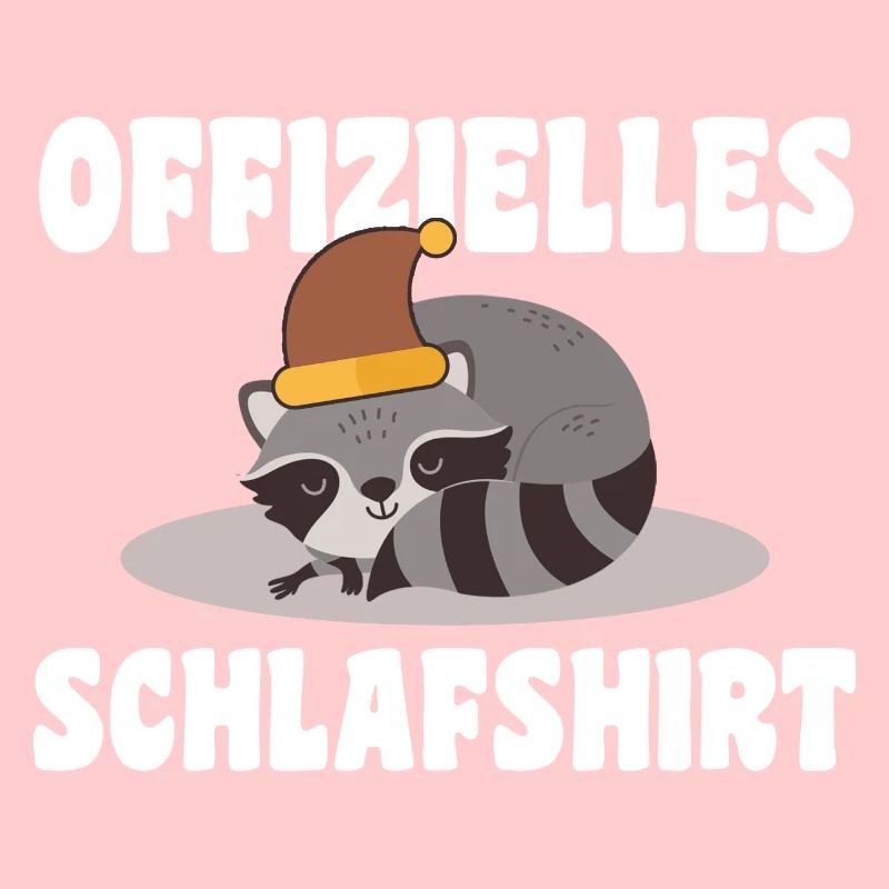 Schlafanzug Waschbär Pyjama Geschenk