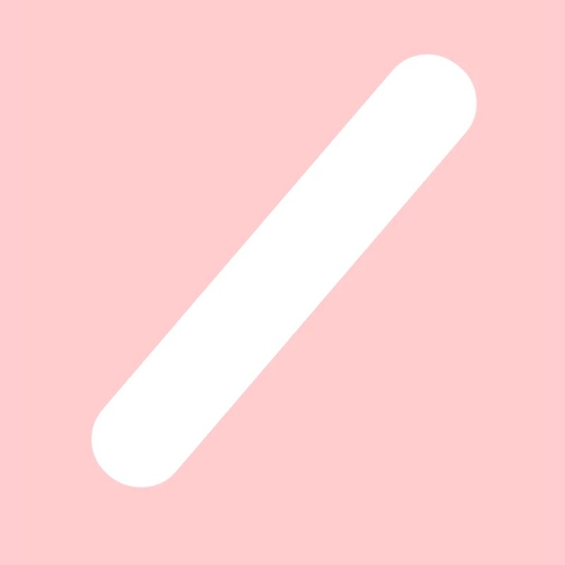Diagonal dash diagonal line