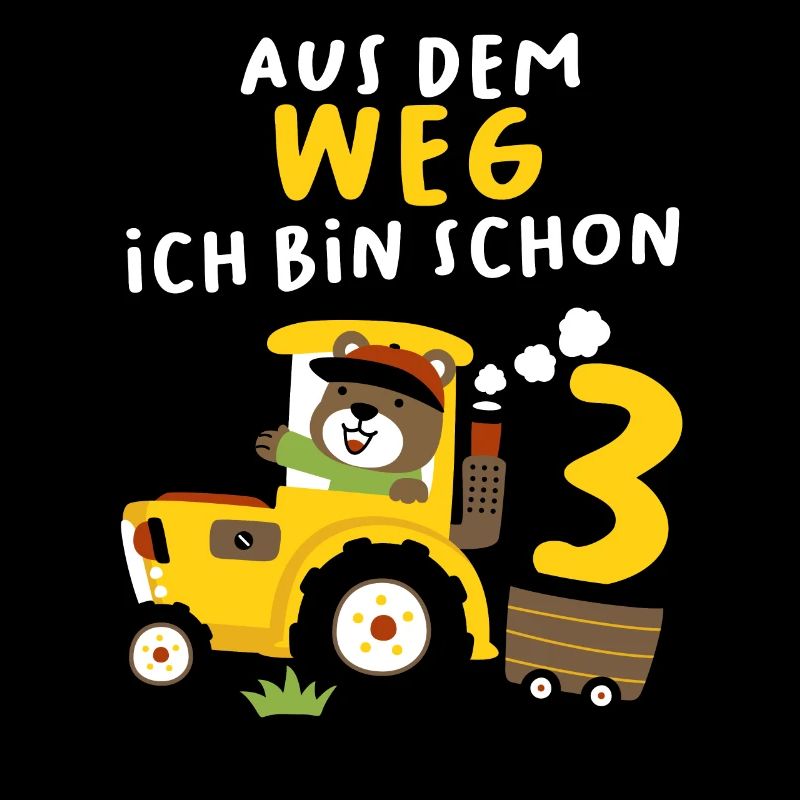 3. Geburtstag Junge Traktor Ich Bin Schon 3 Jahre