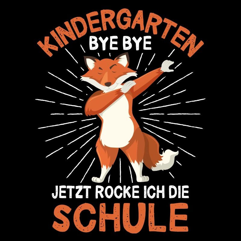 Einschulung Dabbing Fuchs Dab Schulanfang