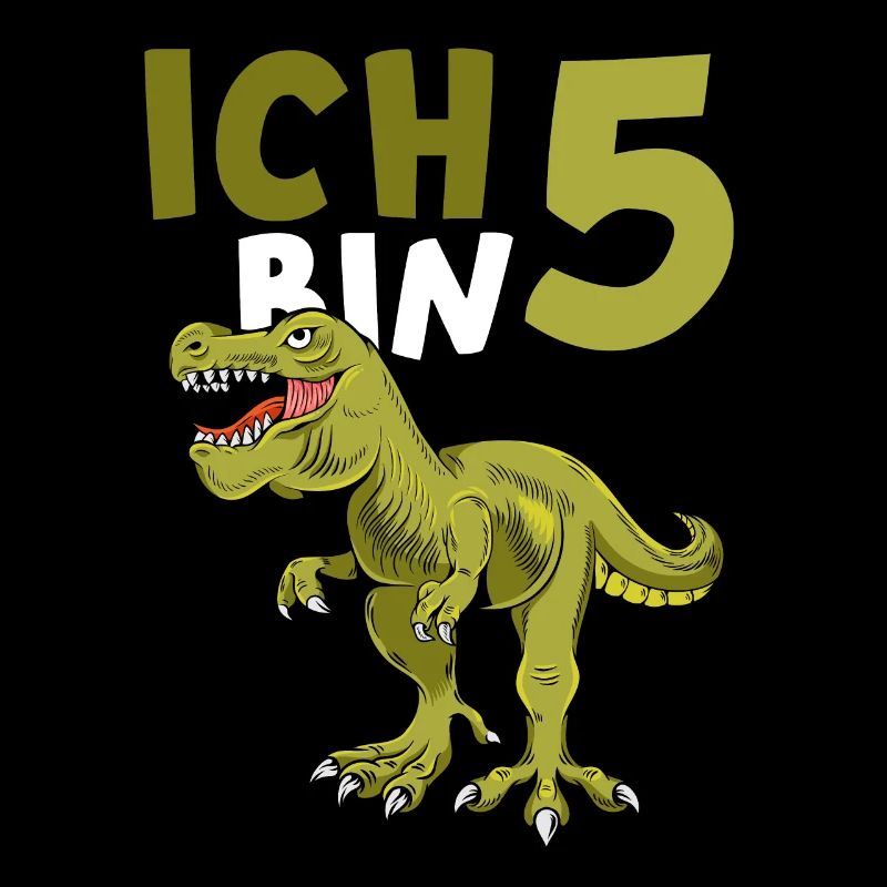 Dino 5. Geburtstag Geschenk Dinosaurier Ich bin 5