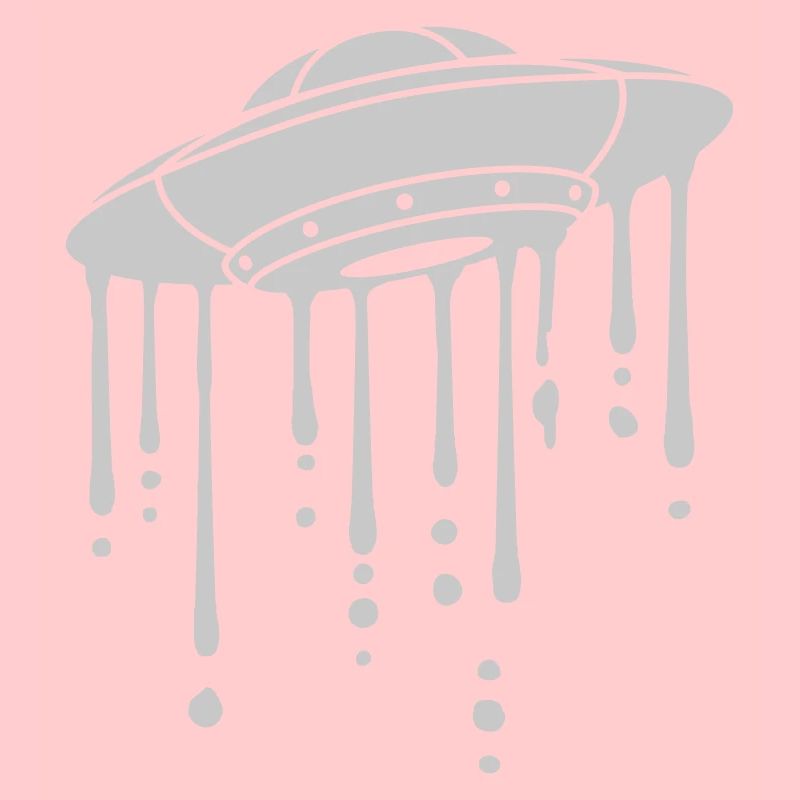 UFO Graffiti Drops Slime