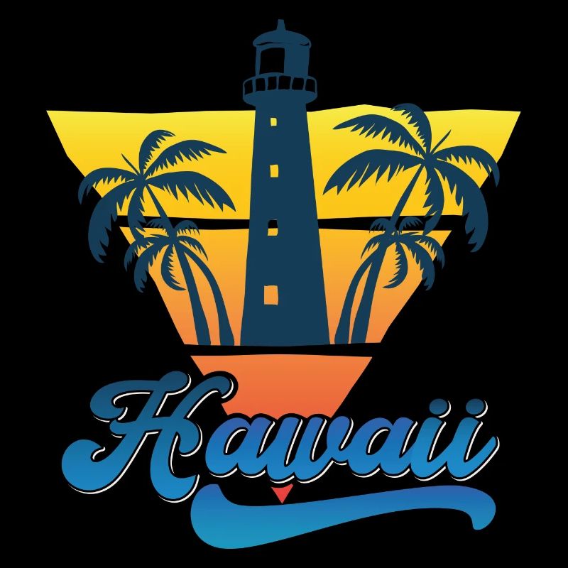 Conception de la plage du phare d’Hawaï