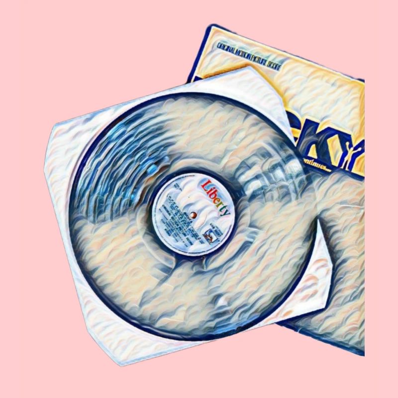 Disque vinyle avec pochette