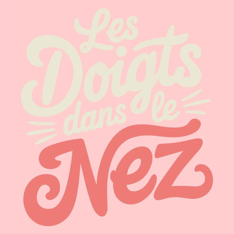 Les doigts dans le nez
