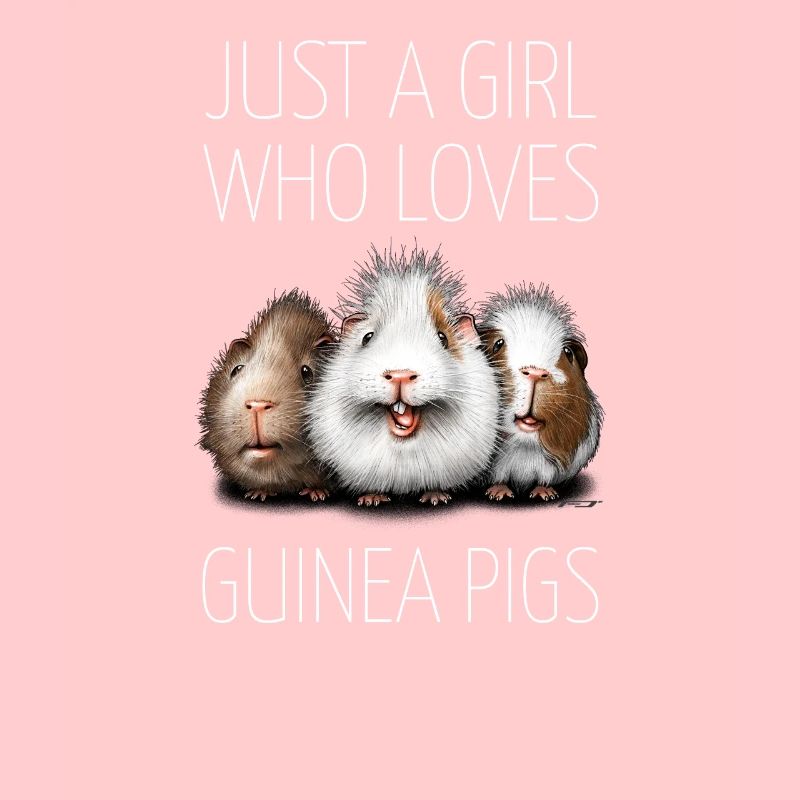 Fille de cochon d'Inde