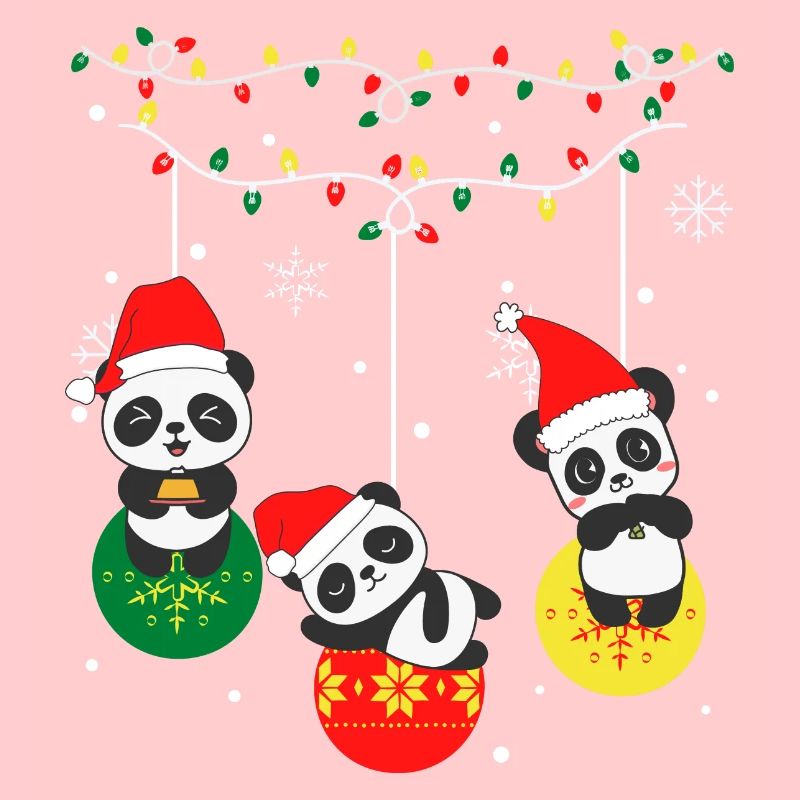 Panda Noël