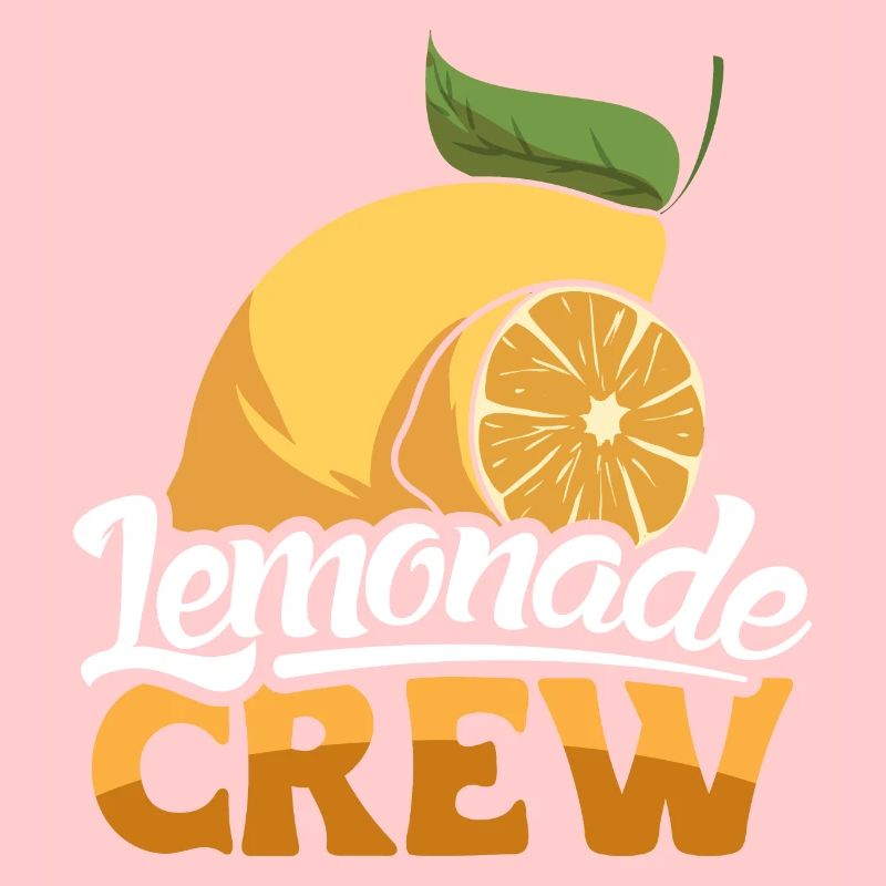 Zitronenlimonade Zitronen Limonade Lemonade Crew
