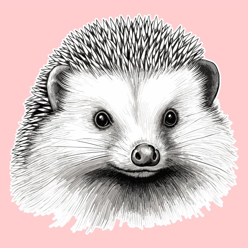 Mignon hérisson vintage