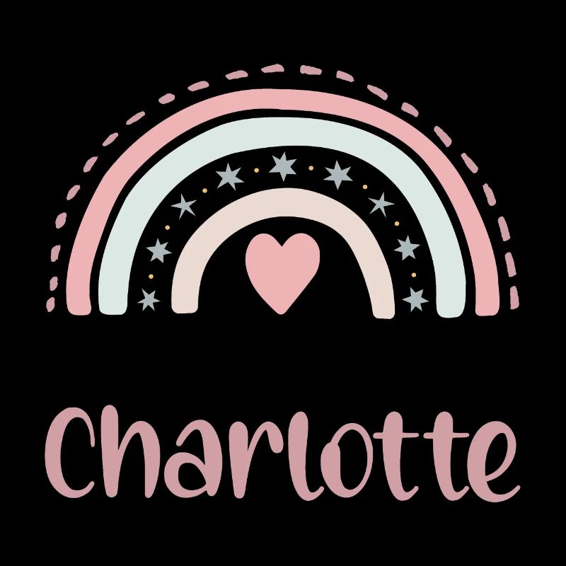 Charlotte Name Rainbow