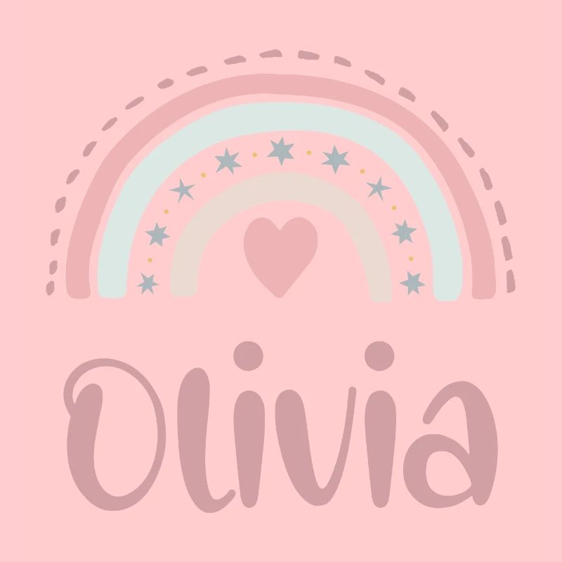 Olivia Name Rainbow