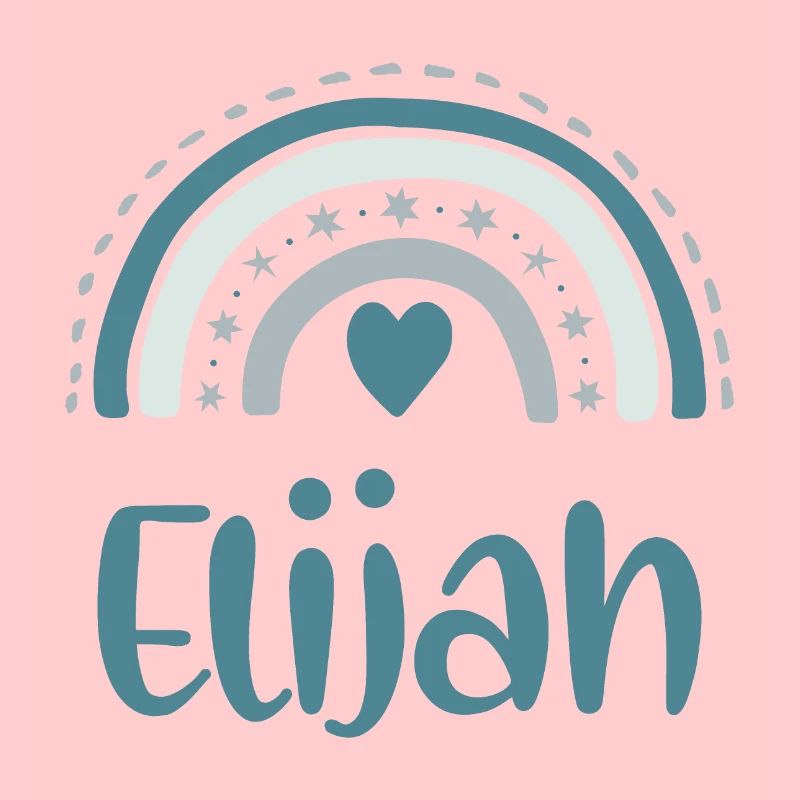 Elijah Name Rainbow