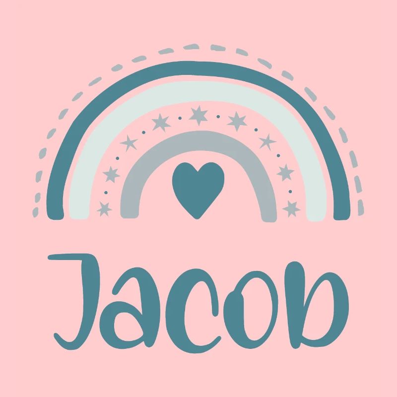 Jacob Name Rainbow