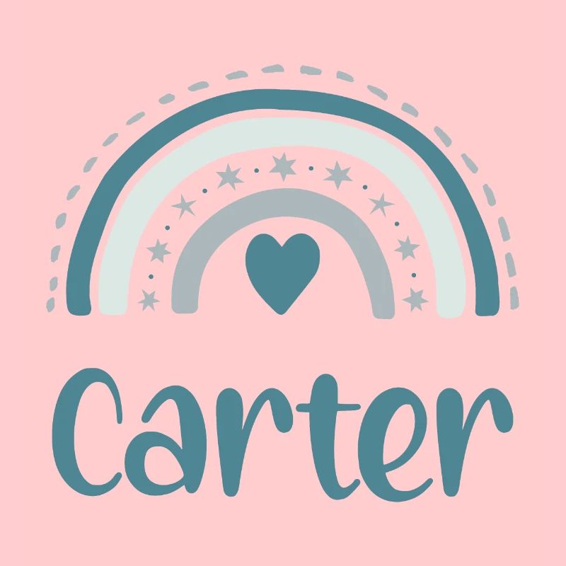 Carter Name Regenbogen