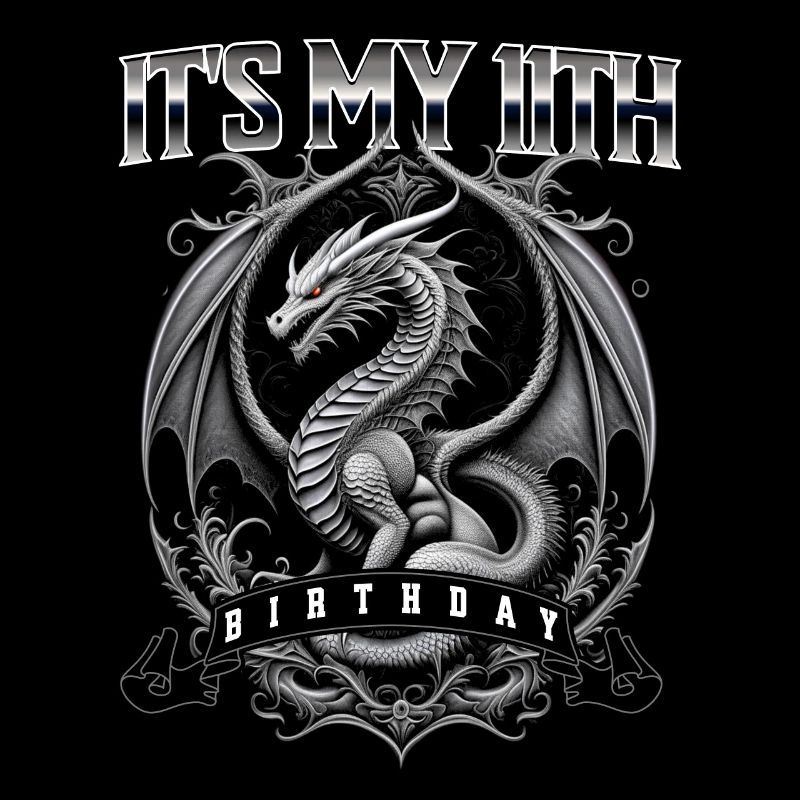 Dragon 11th Birthday Dragon
