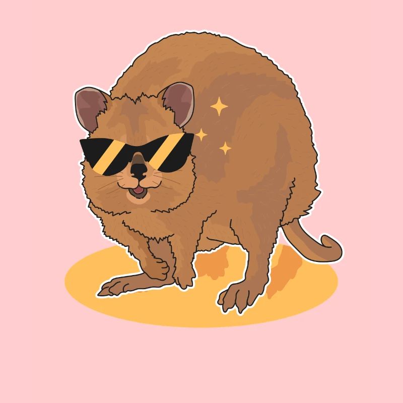 Cadeau de kangourous à queue courte Quokka