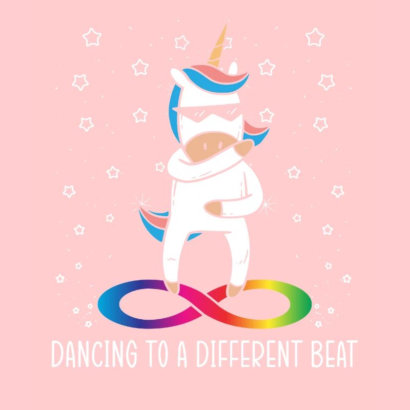 Dancing To A Different Beat Neurodiversity Unicorn