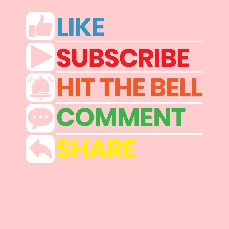 Wie Subscribe Hit Die Glocke Kommentar Share Streamer