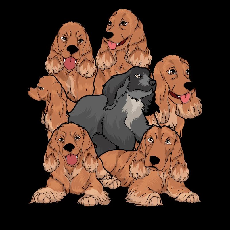 Hund Geschenk Hundemotiv Cocker Spaniel