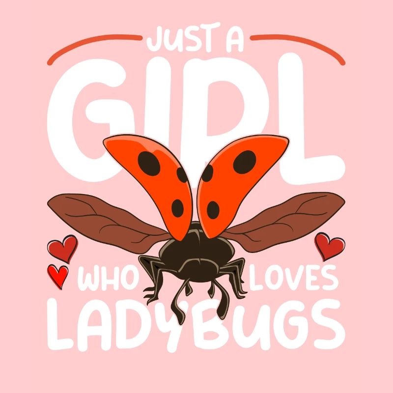 Tiermotiv Geschenk Mädchen Marienkäfer