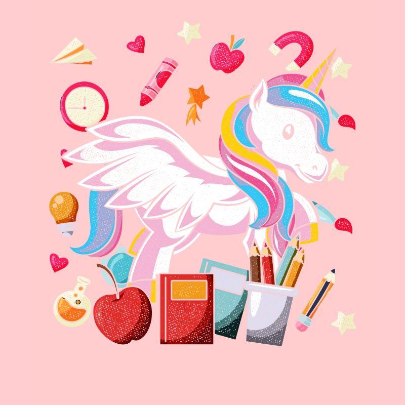 Einschulung Tier Geschenk Grundschule Einhorn