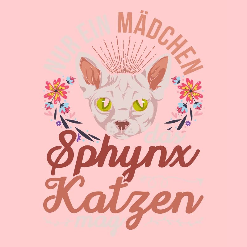 Okkult Nacktkatze Mädchen Geschenk Sphynx Katze