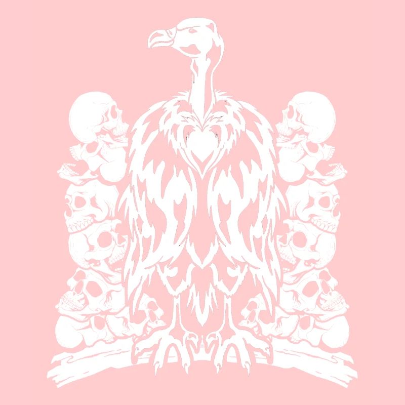 Oiseau de proie Crânes Charognards Cadeau Vautour
