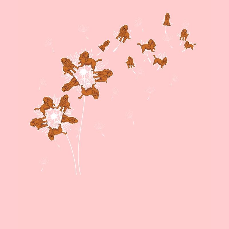 Hundebesitzer Geschenk Pusteblume Cocker Spaniel