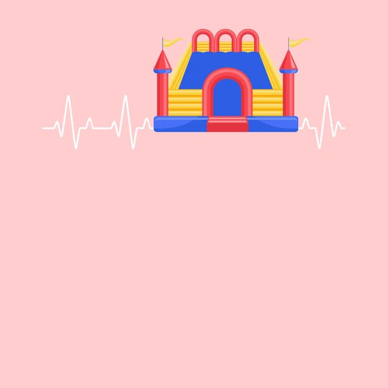 Château gonflable Heartbeat Château gonflable