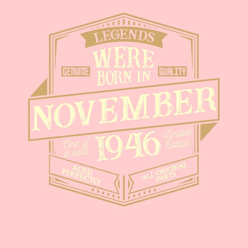 November 1946 Geburtstag Mann