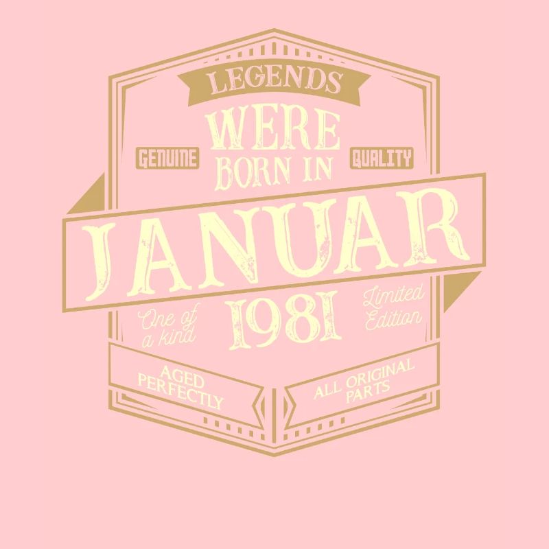 Januar 1981 Geburtstag Mann