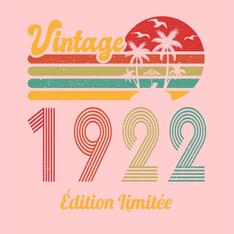 Vintage 1922 Jubiläum Geschenkidee