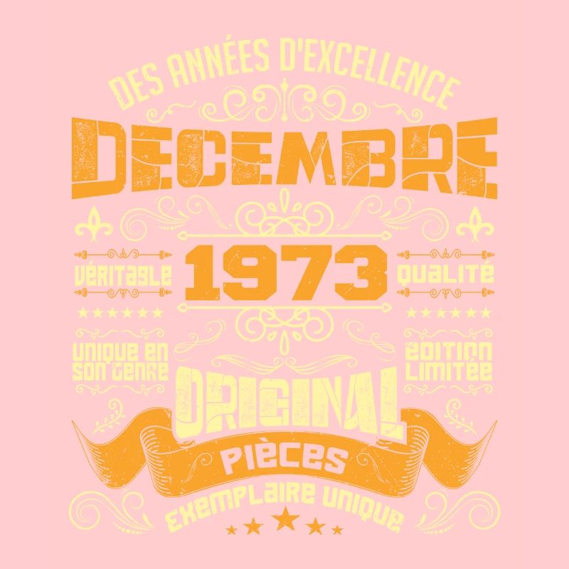MILLÉSIME DÉCEMBRE 1973 ORIGINAL PIÈCES
