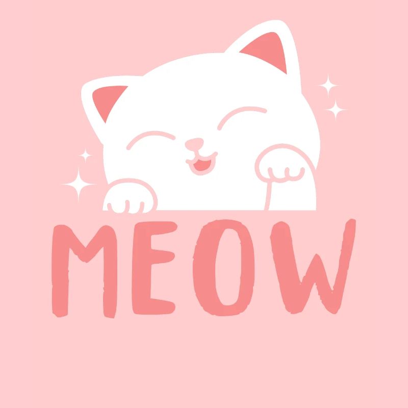 Chat Miaou Mignon Chaton Kawaii