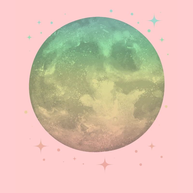 Moon Pastel Heavenly