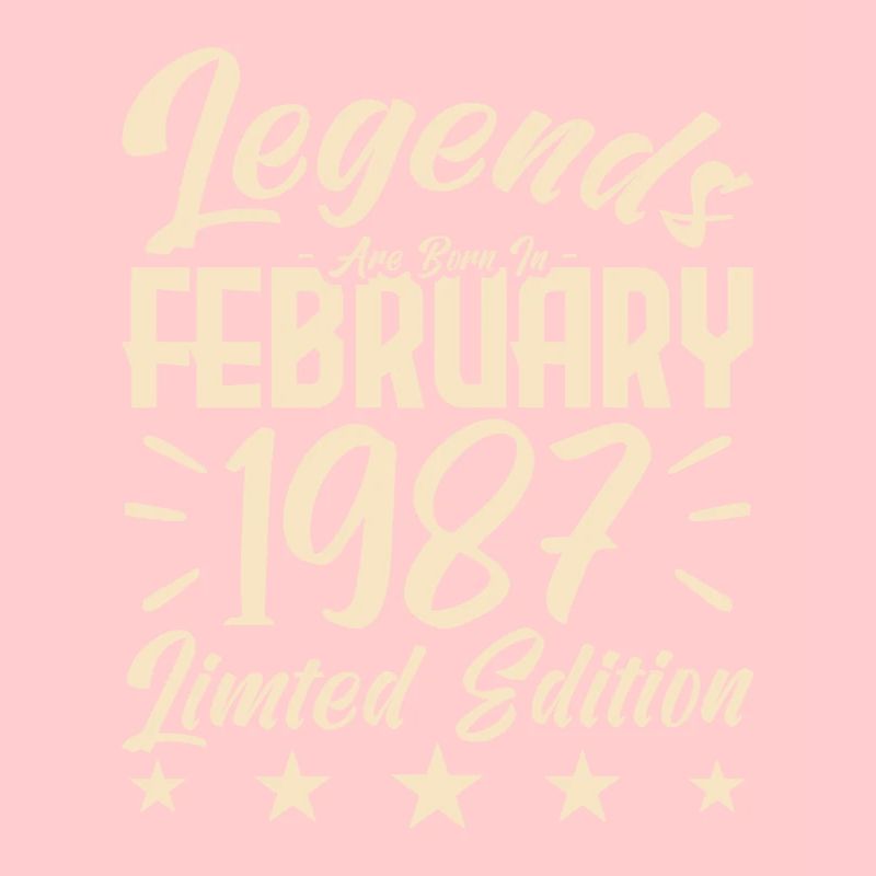 1987 Geburt. Geburtstagsgeschenk.