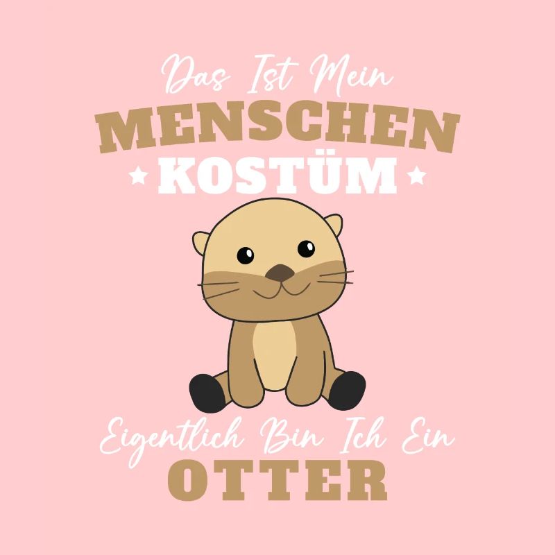 Menschen Kostüm Ich bin ein Otter