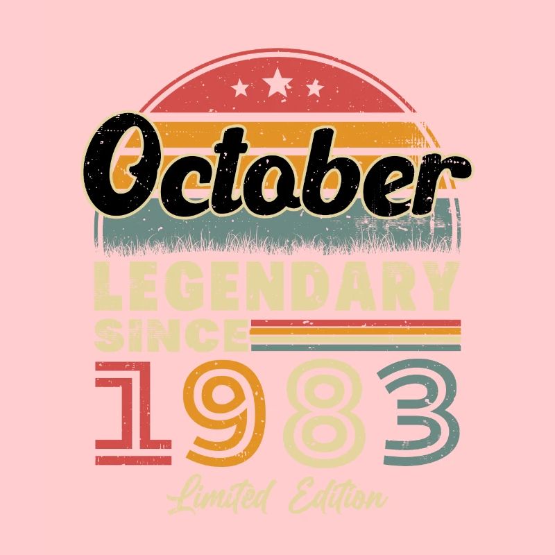 Vintage Retro Oktober 1983 Geburtstagsgeschenk