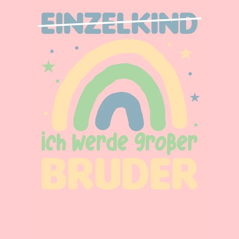 Großer Bruder Regenbogen Süßes Geschwister