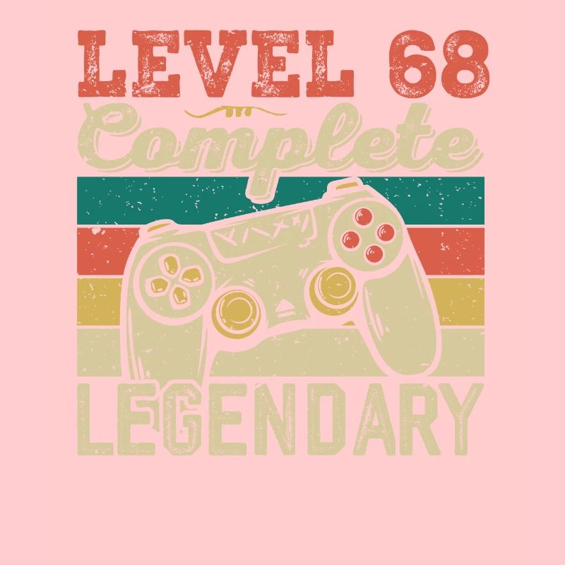 Stufe 68 abgeschlossen, 68 Geburtstagsgeschenk