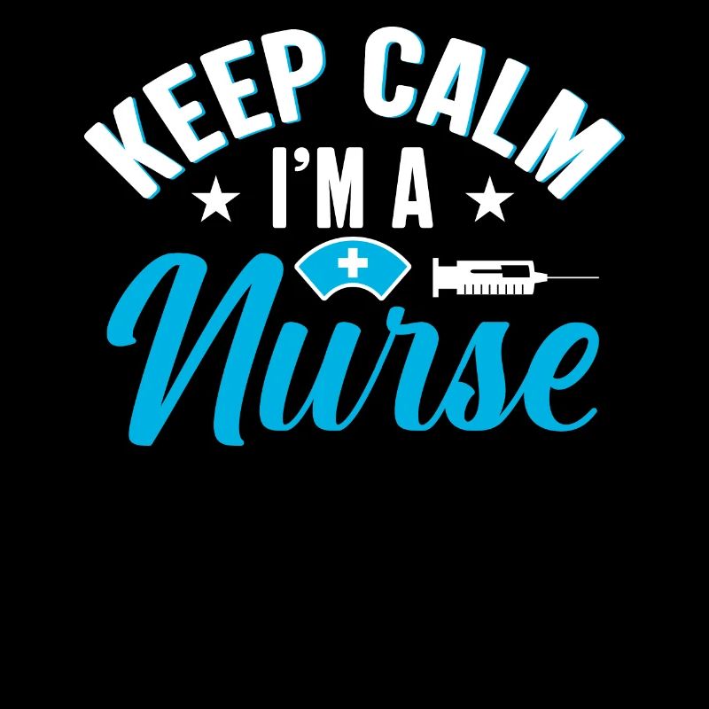 Behalten Sie Ruhe Ich Bin Eine Krankenschwester