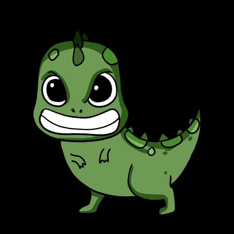 Wütender Dinosaurier