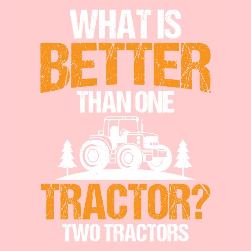 What's better than a tractor? Two tractors
