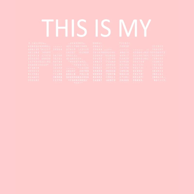 Pi Make Math Nerd Circle Number Pi Symbol