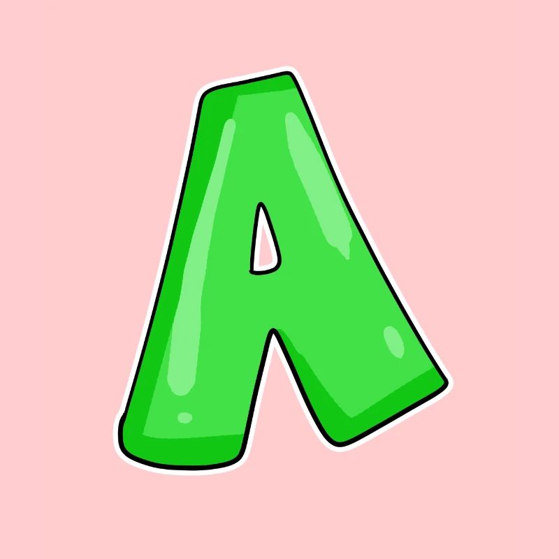 Buchstabe A Anfangsbuchstabe