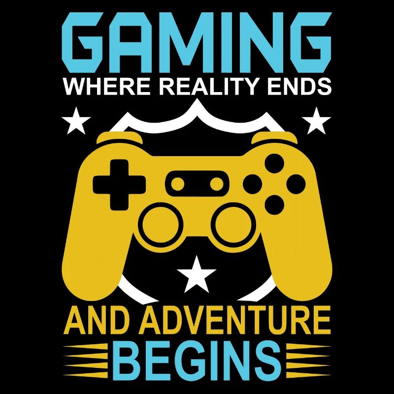 Gaming: Where Reality Ends And Adventure Begins.